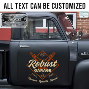 personalized crossing spark plugs sign writing car lettering hot rod garage shop truck door art speed shop door sign sticker 13297