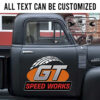 personalized garage sign company lettering vehicle lettering door sign sticker 13384