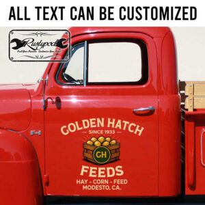 personalized farm lettering truck graphics car lettering sticker 13432