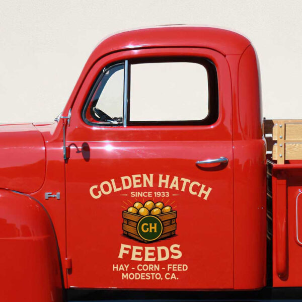 personalized farm lettering truck graphics car lettering sticker 13432 - Image 3