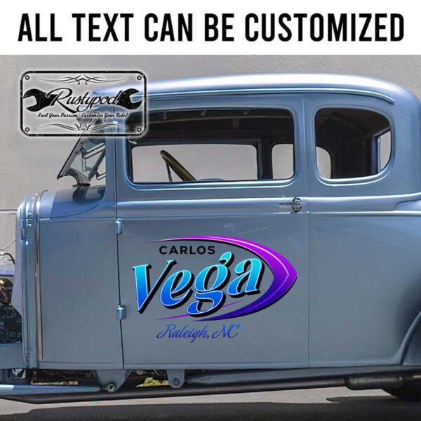 personalized company lettering transport lettering logistic company sign sticker 13477 - Image 2