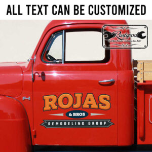 personalized company sign vehicle lettering car lettering decal truck graphics sticker 13482