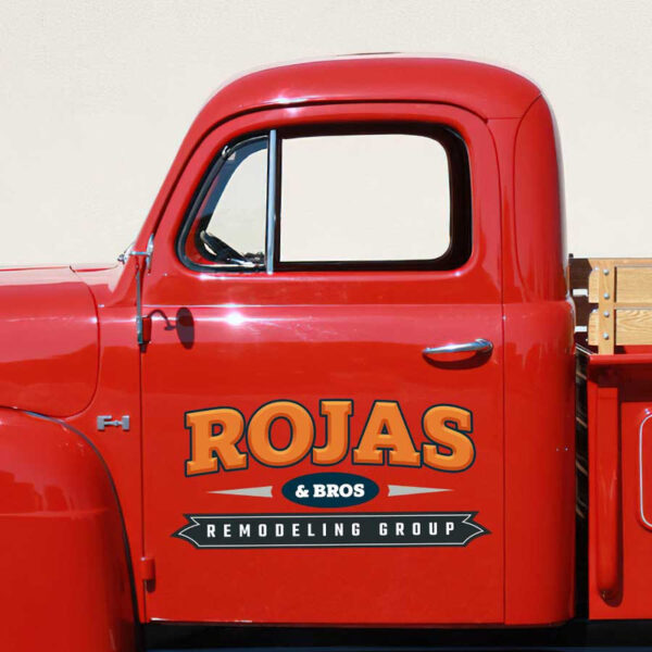 personalized company sign vehicle lettering car lettering decal truck graphics sticker 13482 - Image 3