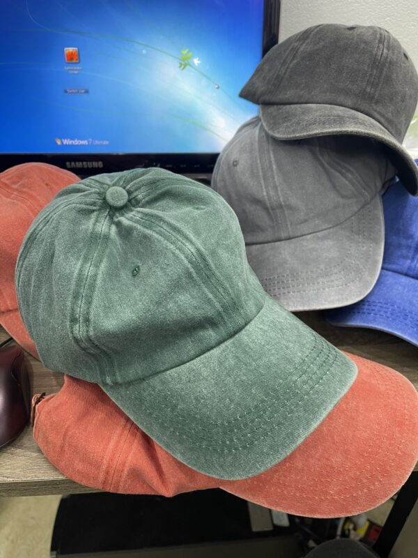 Custom Embroidered  Cap – Your Decal Design - 09902 - Image 3
