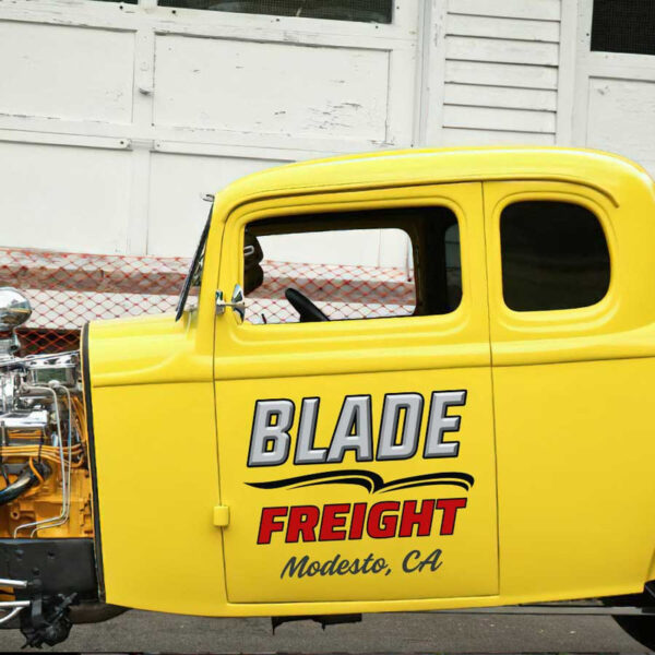 personalized freight company sign truck graphics car lettering sticker 13529 - Image 3