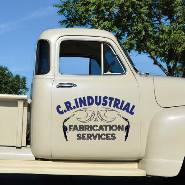 personalized welding company sign fabrication service sign pinstriping art sticker 13566 - Image 3