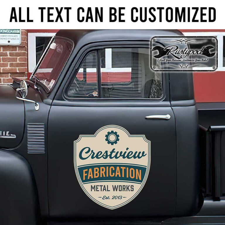 personalized metalworks company lettering sign welding company sign ...