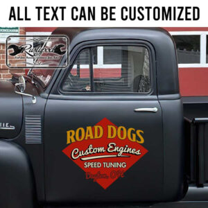 personalized company lettering decal vehicle lettering decal truck graphics sticker 13767