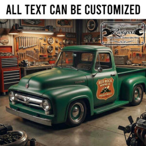 personalized mining company sign decal mining lettering decal route 66 sign sticker 13968