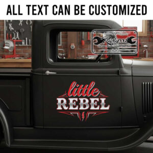 personalized pinstriping art lettering decal auto service garage sign decal car lettering sticker 14039