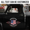 personalized america 250 sticker pinstriping art lettering decal eagle pinstriping sticker 14122