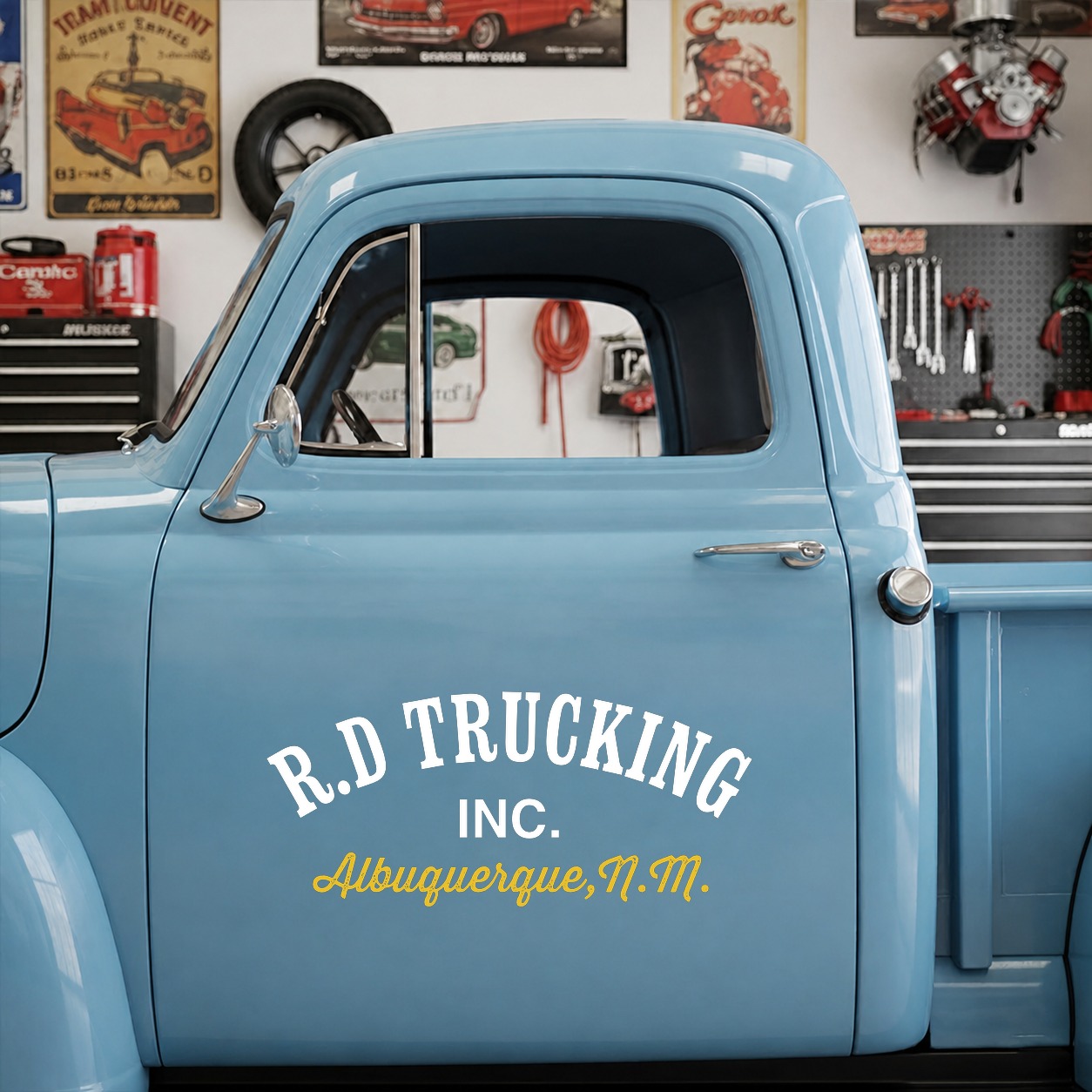 RD trucking set 02 vinyl stickers 09731 - Image 5