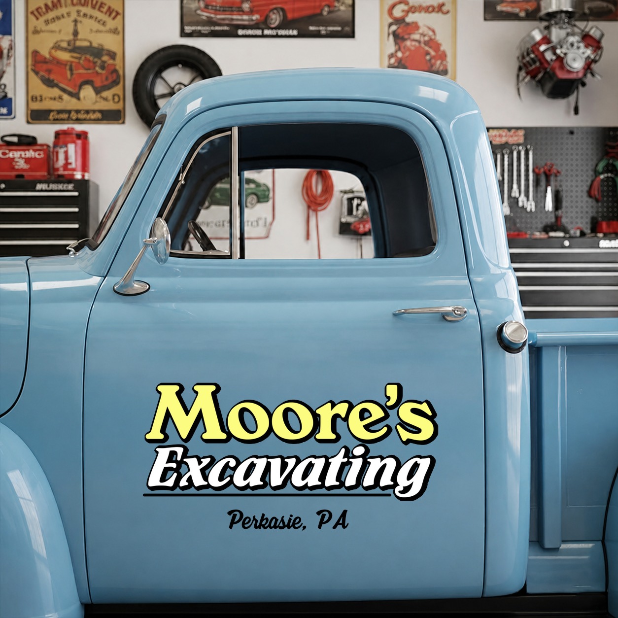 usdot | truck lettering | door lettering | hot rod vinyl sticker 09988 - Image 7