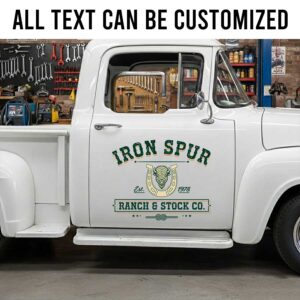 Personalized Relocation Company Truck Door Decal with Custom Business Name and Phone Number sticker 14266