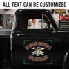 Personalized Custom Garage Truck Decal with Cartoon Coyote and Wrench Design sticker 14291