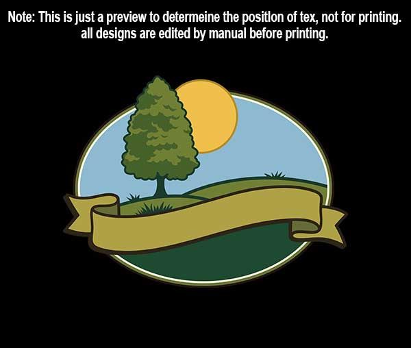 Personalized Tree and Sun Decal for Truck Door with Vintage Automotive Design sticker 14376 - Image 4