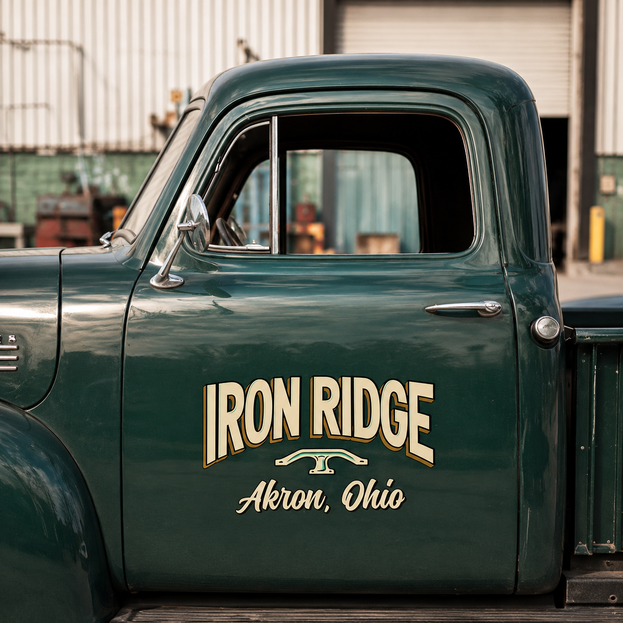 Personalized Wrench Decal for Truck Door with Vintage Automotive Design sticker 14384 - Image 4