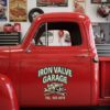 Personalized Engine Block and Wrench Decal for Truck Door with Vintage Automotive Design sticker 14400